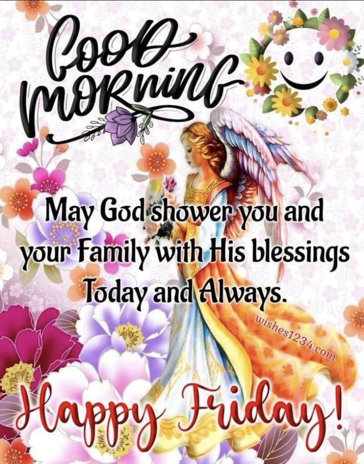 May God Shower You And Your Family With His Blessings Today And Always