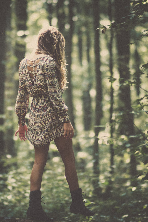 Patterned dress