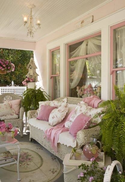 Pink Front Porch