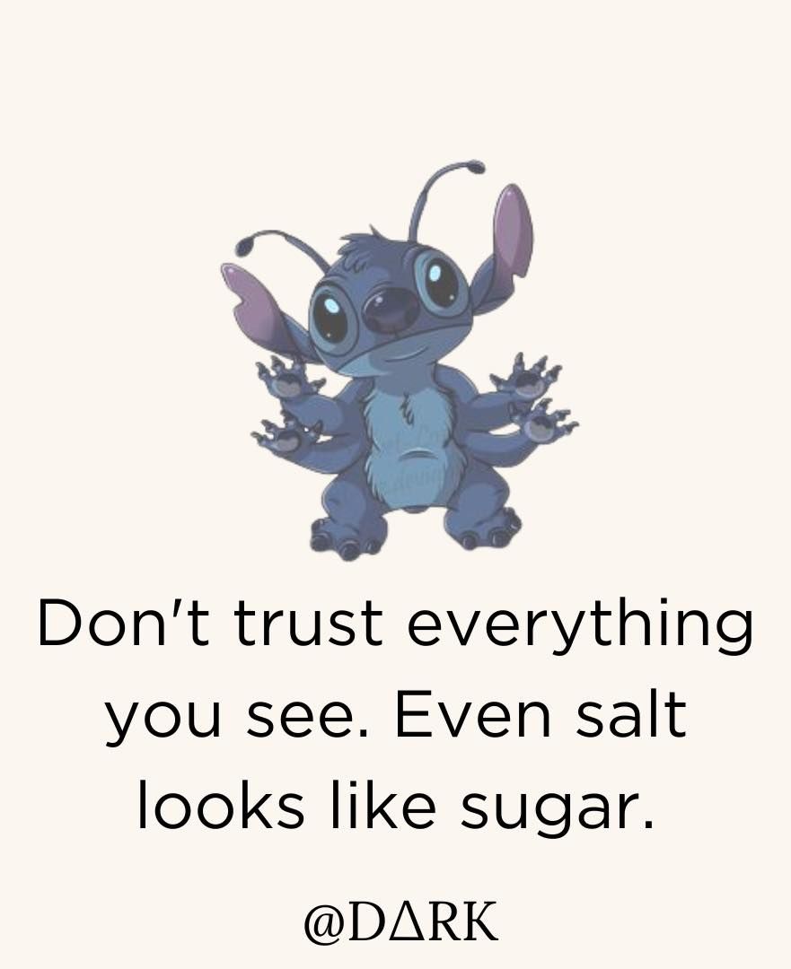 Don't Trust Everything You See. Even Salt Looks Like Sugar. Pictures, Photos, and Images for