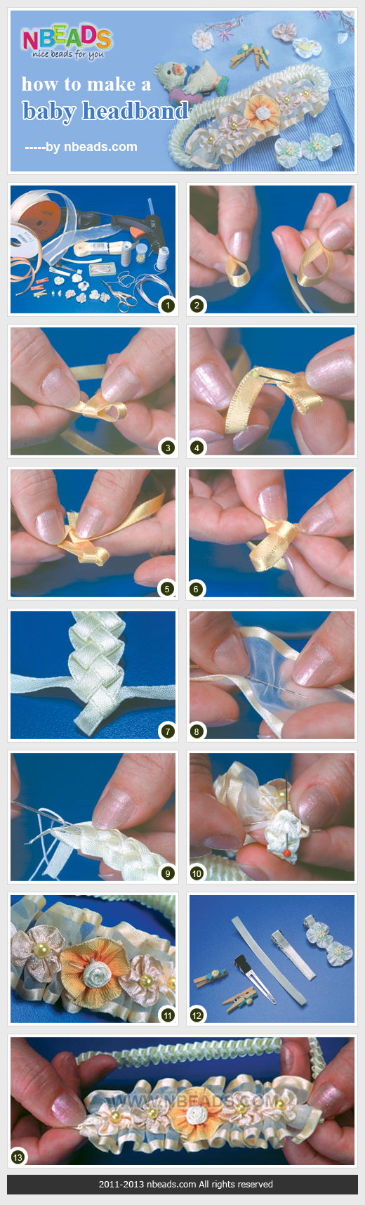 How to Make A Baby Headband How to Make A Baby Headband