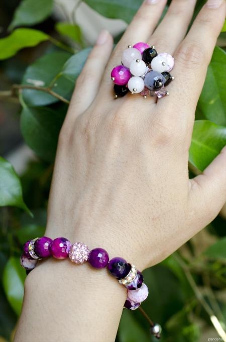 beaded jewelry set