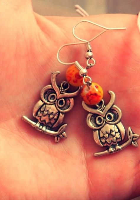 owl earrings