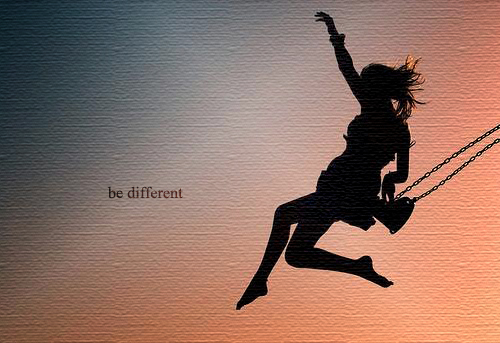 Be different