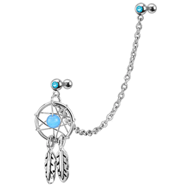 Dream Catcher Ear chain 