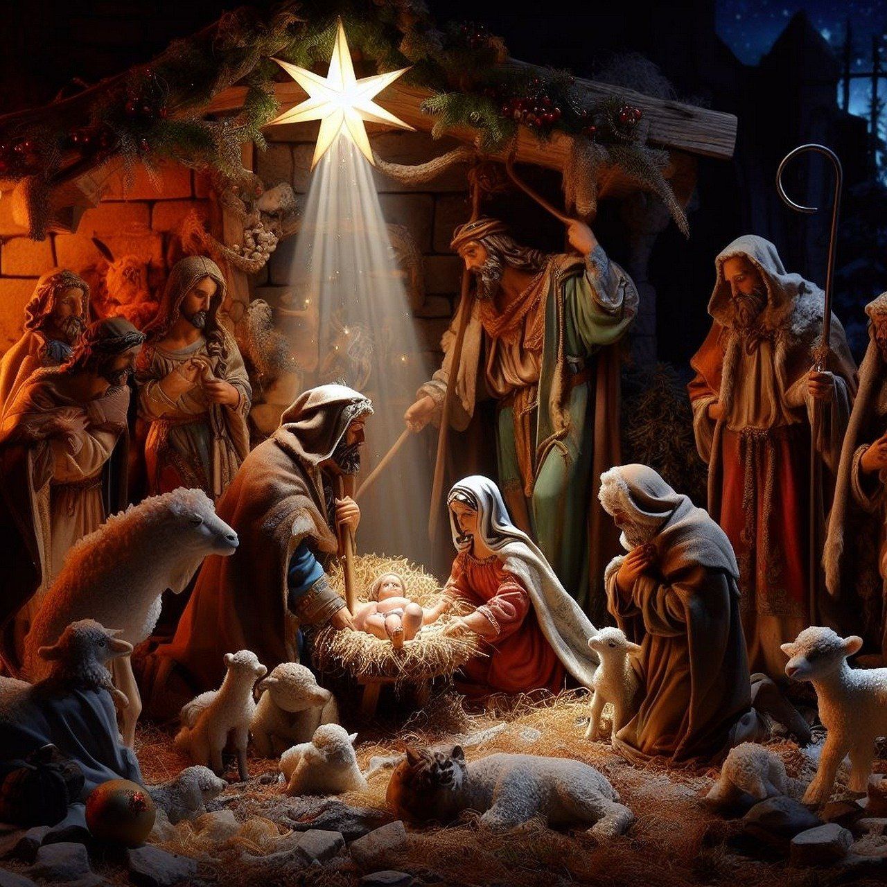 Nativity Scene Pictures, Photos, and Images for Facebook, Tumblr