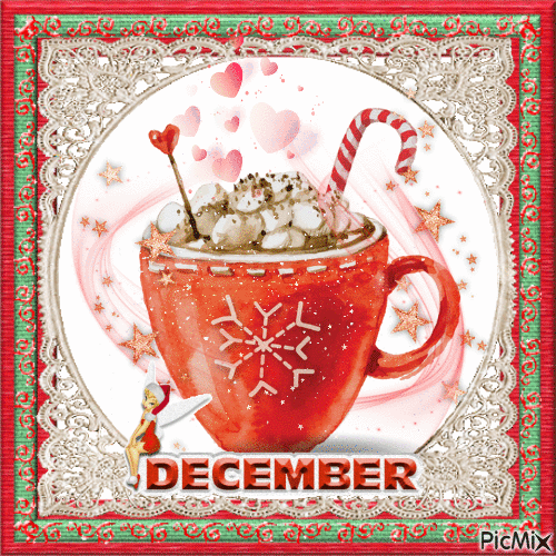 Candy Cane Hot Cocoa December Gif Pictures, Photos, and Images for Facebook, Tumblr, Pinterest