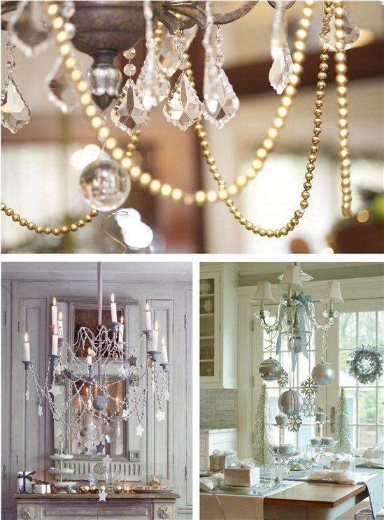 Holiday chandeliers
