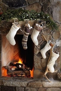 Stockings hanging