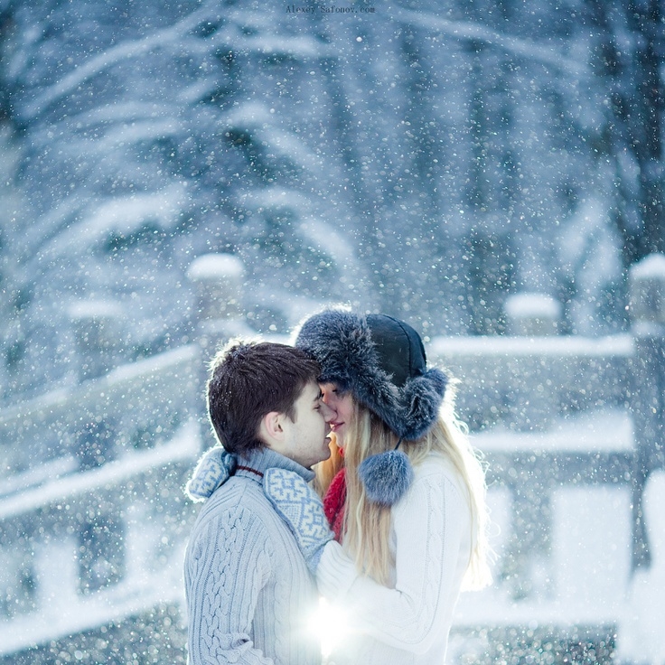 Winter kiss