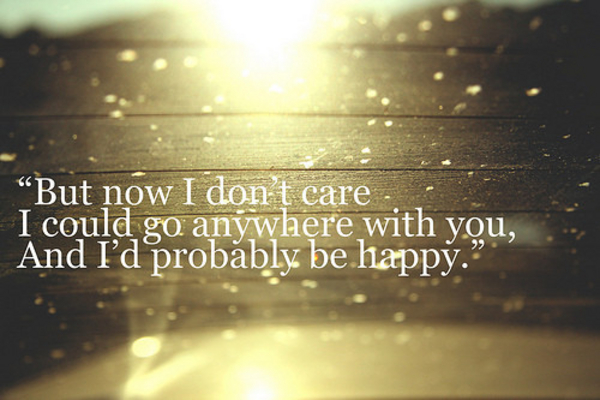 Anywhere With You
