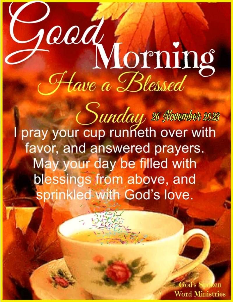 Blessed Sunday Morning Message Pictures, Photos, and Images for ...