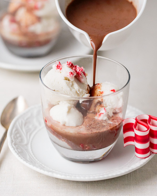 Peppermint mocha drizzle