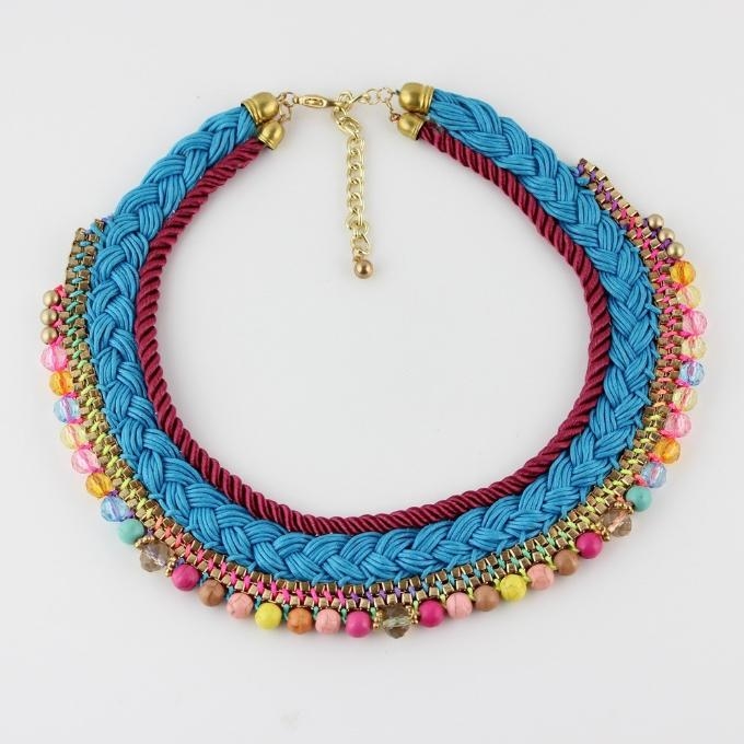 beaded necklace