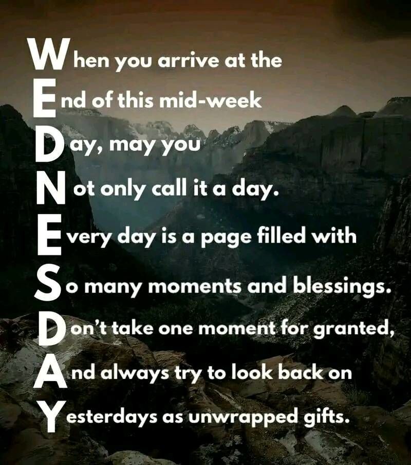 Wednesday Pictures, Photos, and Images for Facebook, Tumblr, Pinterest