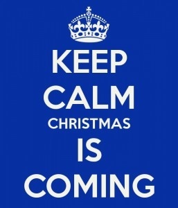 Keep calm christmas is coming
