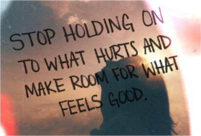 Make room for what feels good Make room for what feels good