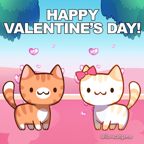 Love Cats - Happy Valentine's Day Pictures, Photos, and Images for