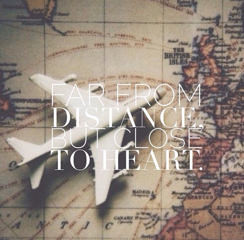 Far from distance but close to heart Far from distance but close to heart