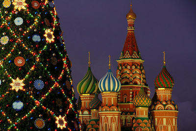 Christmas in moscow