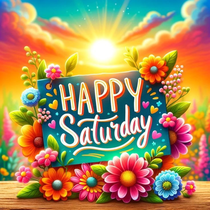 Bright Colorful Happy Saturday Pictures, Photos, and Images for