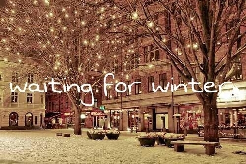 Waiting for winter