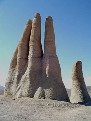 Hand Of The Desert In Chile!!