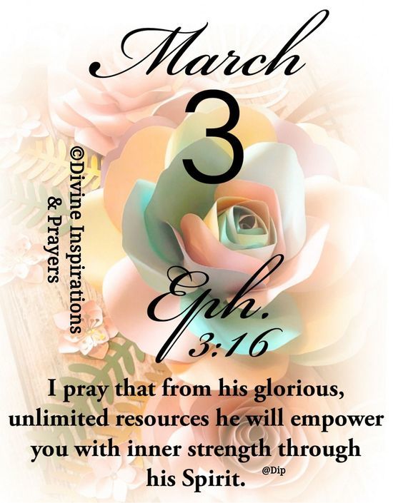 March 3rd Daily Prayer Pictures, Photos, and Images for Facebook