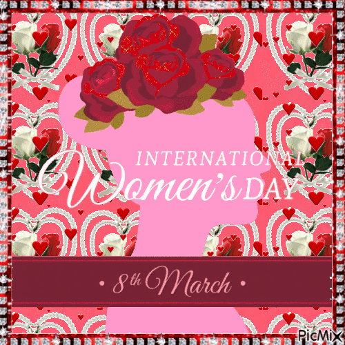 Rosy International Women's Day Animated Gif Pictures, Photos, and ...