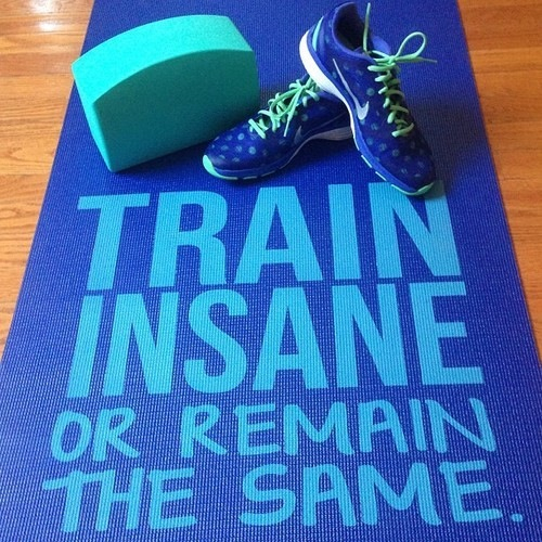 Train insane or remain the same Train insane or remain the same