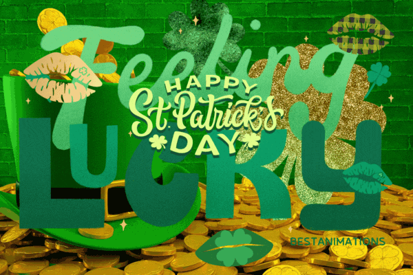 Feeling Lucky Happy St Patrick's Day Gif Pictures, Photos, and Images