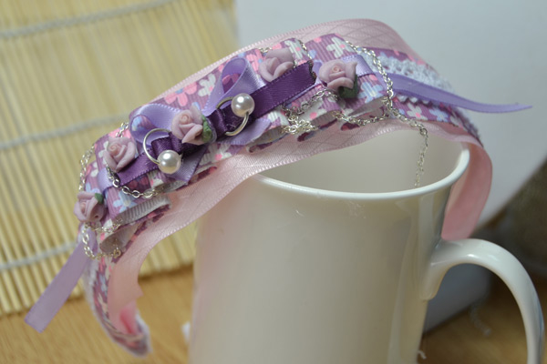 Purple Headbands with Bows Purple Headbands with Bows