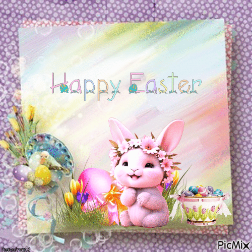 Baby Bunny Happy Easter Gif Pictures, Photos, and Images for Facebook