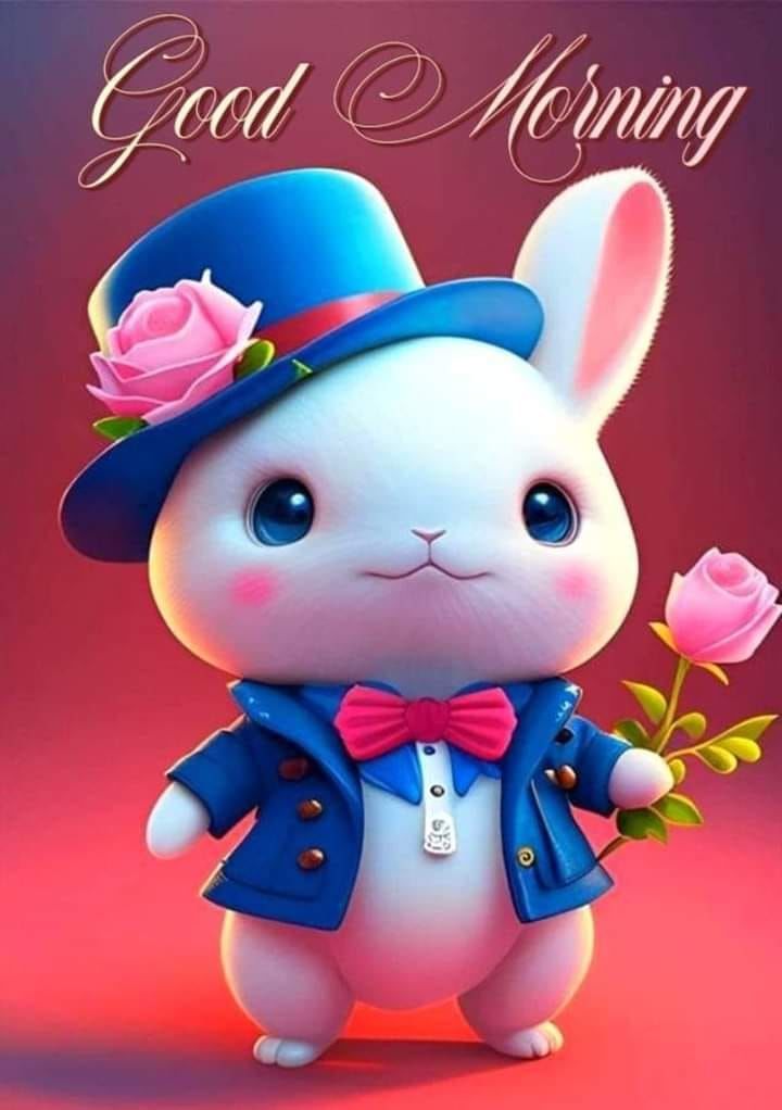 Cute Bunny Good Morning Quote Pictures, Photos, and Images for Facebook ...