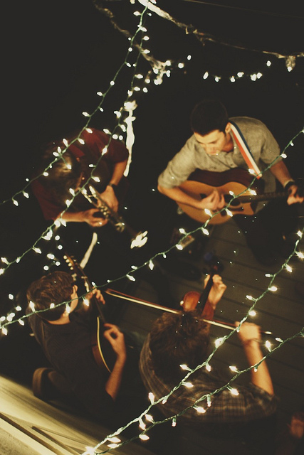 Music and good friends Music and good friends