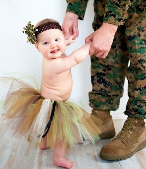 Camo baby and daddy Camo baby and daddy