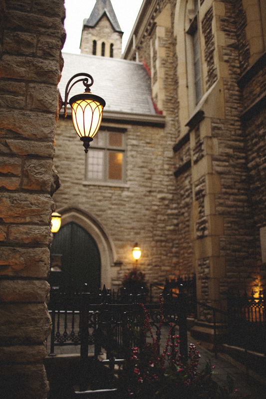 As darkness falls