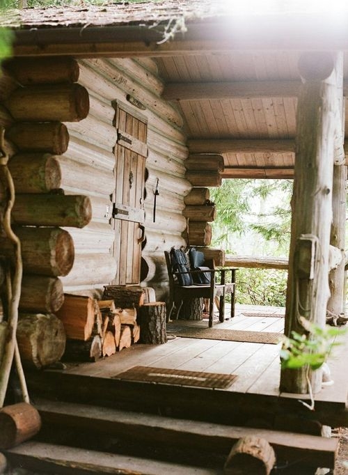 Cozy country porch