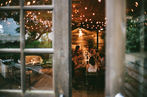Country dinner party