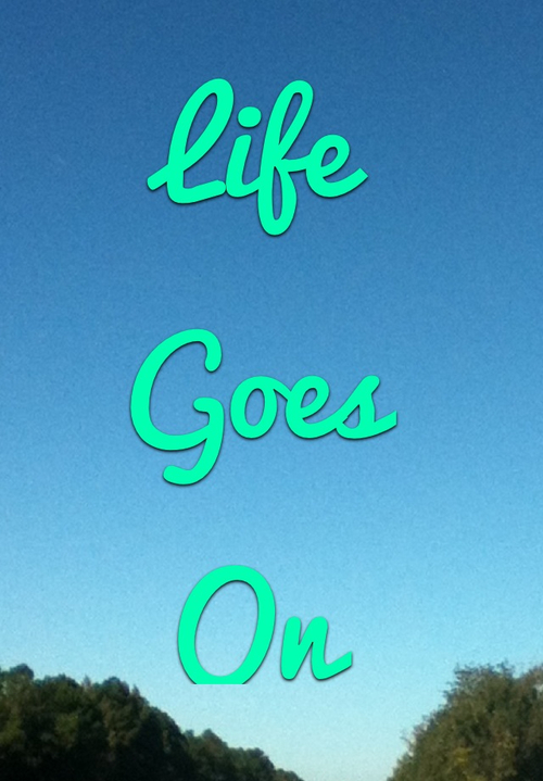 Life goes on Life goes on