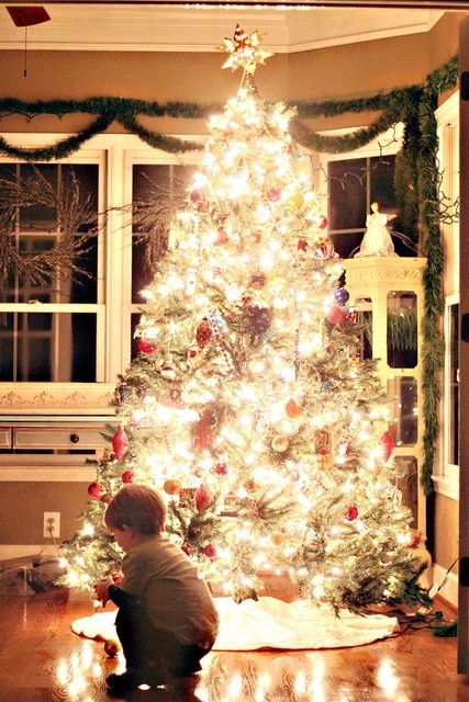 Bright christmas tree Bright christmas tree