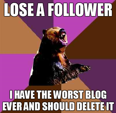 Lose a follower Lose a follower