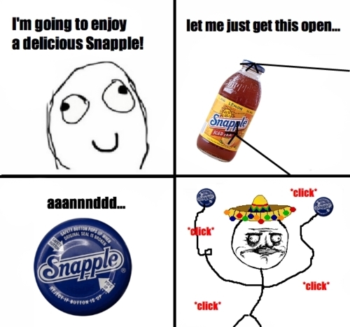 Im going to enjoy a delicious snapple