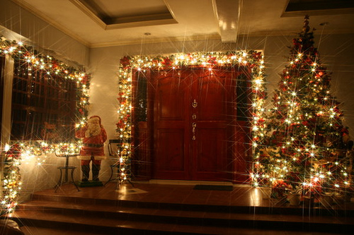 Sparkling christmas decorations
