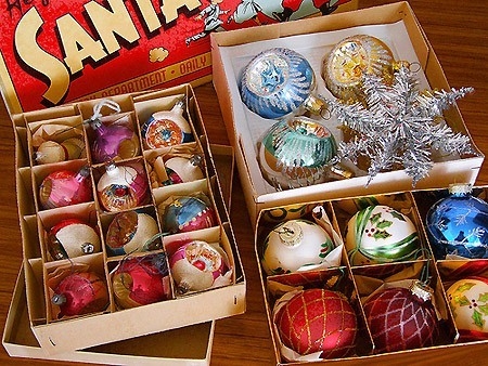 Assortment of Christmas Ornaments 