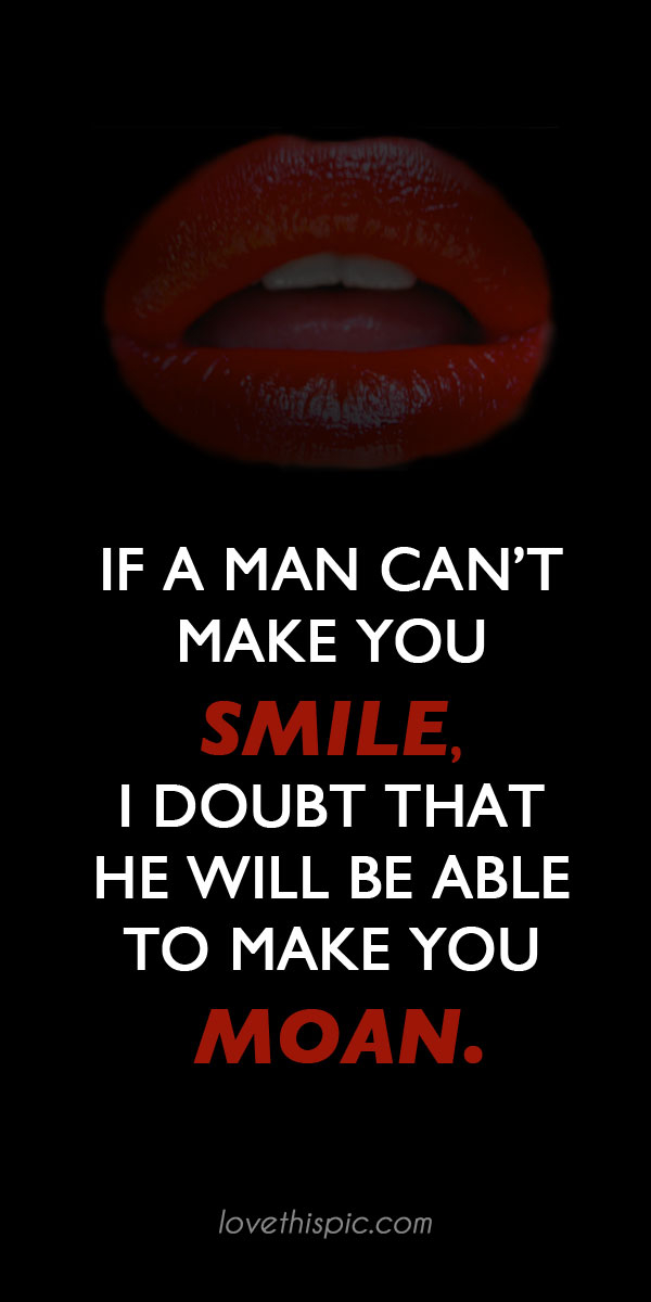 If a man