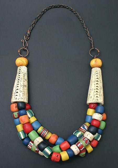 beaded necklace beaded necklace