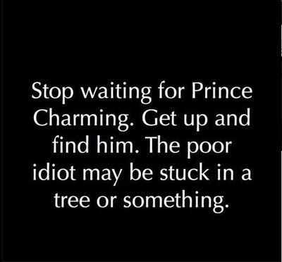 stop waiting for prince charming stop waiting for prince charming