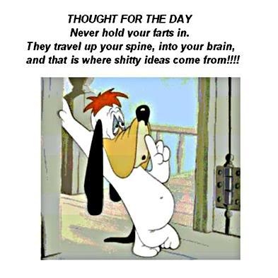 never hold your farts in