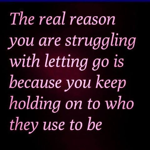 letting go letting go
